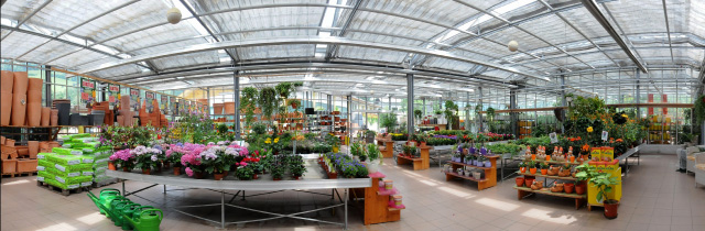 Gartencenter innen