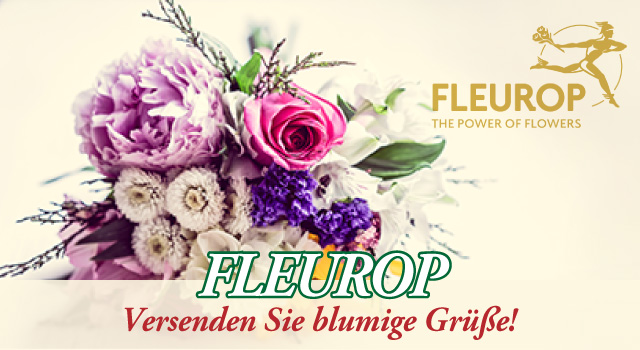 Fleurop - Versenden Sie blumige Grüße!